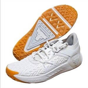 Under Armour Project Rock 6 White Gum Men's Training Shoes‎ Sneakers 11.5 New